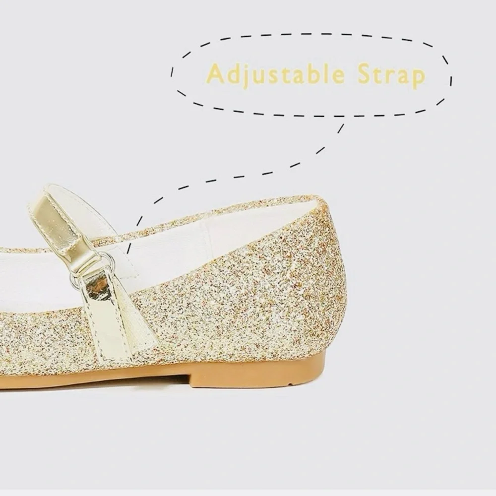 Mary Jane Glitter Shoe with Bow Size 10 New in Box